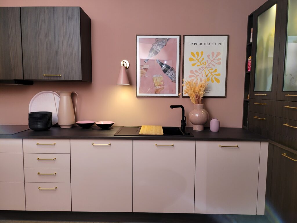 Venidom CUISINE BORDEAUX Cuisines Venidom Cuisine Bi Couleur Modele Cindy Cora 2