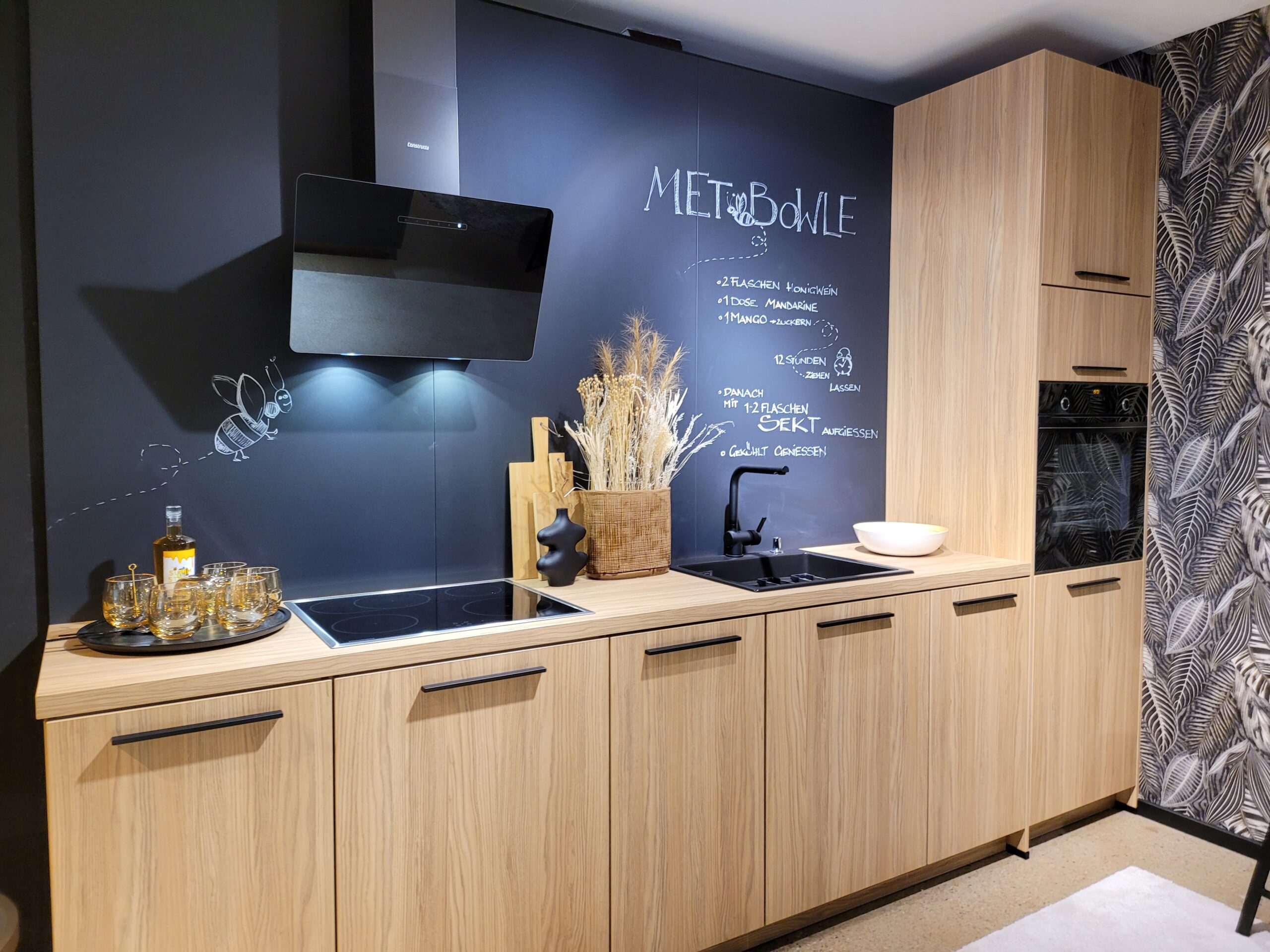 Cuisine bois petit espace Cuisines Venidom