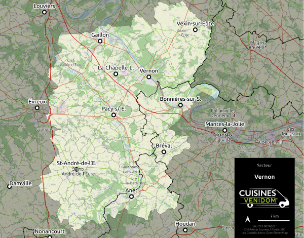 Venidom CUISINE BORDEAUX Carte Vernon 1 Venidom CUISINE BORDEAUX Carte Vernon 1