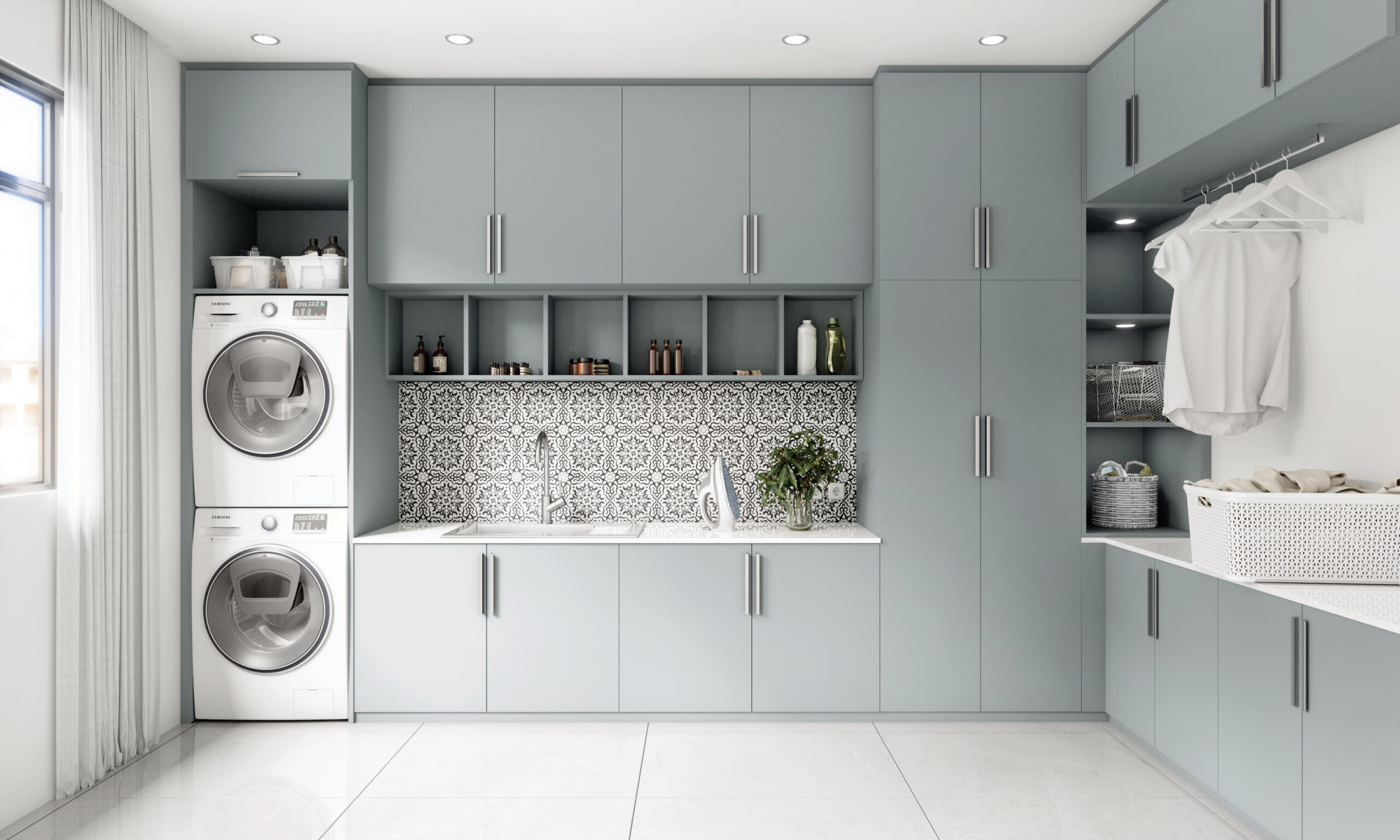 Buanderie cellier Cuisines Venidom Solutions Rangement